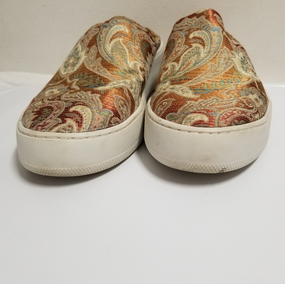 Free People Wynwood Autumn Paisley Print Platform Slip On Sneaker 39 - Picture 5 of 12